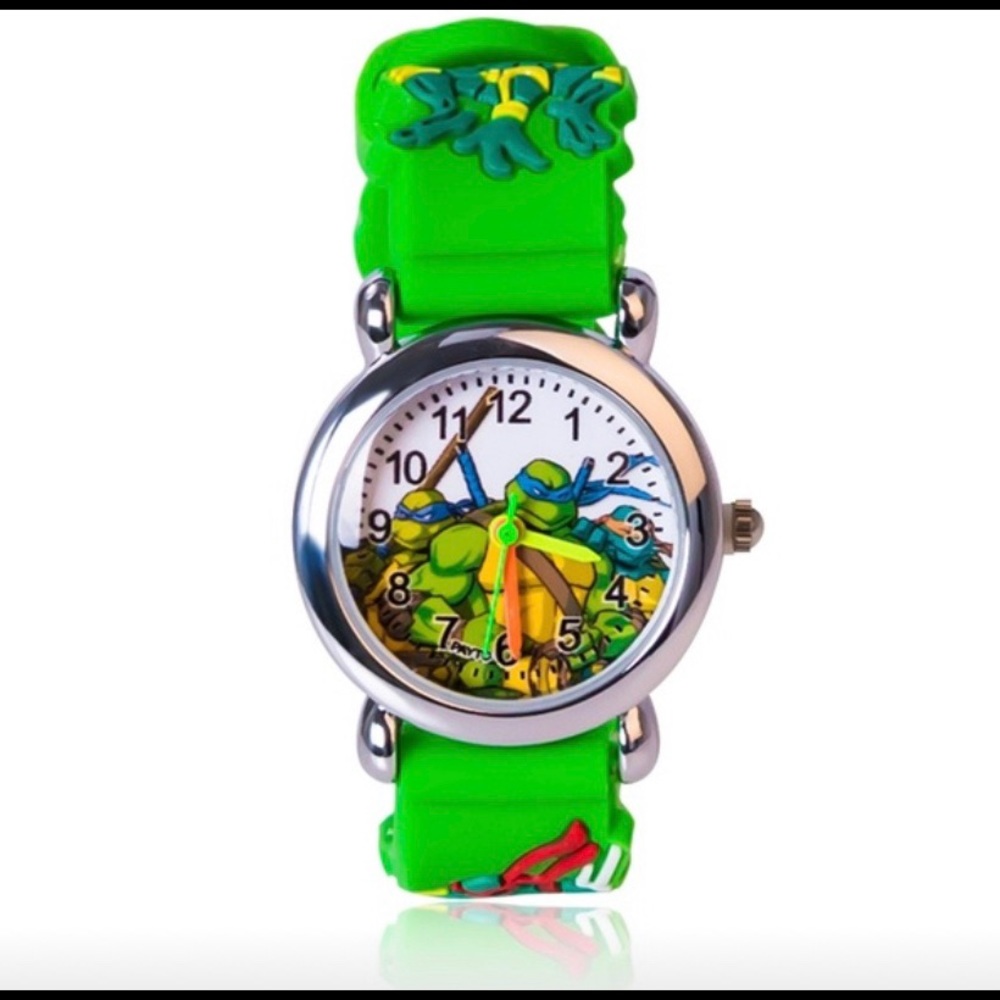 NWT Charecter Watch Kids/Toddler Green Color One S
